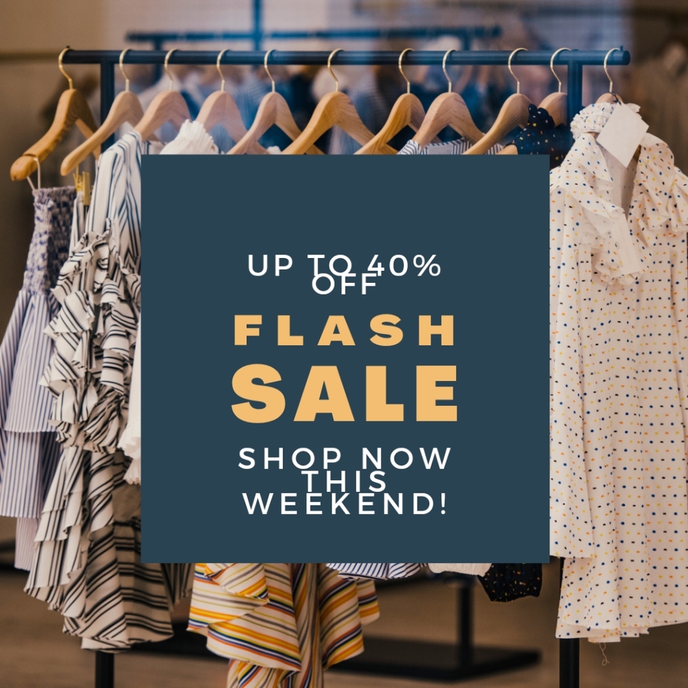 ‼️ FLASH SALE THIS WEEKEND ‼️